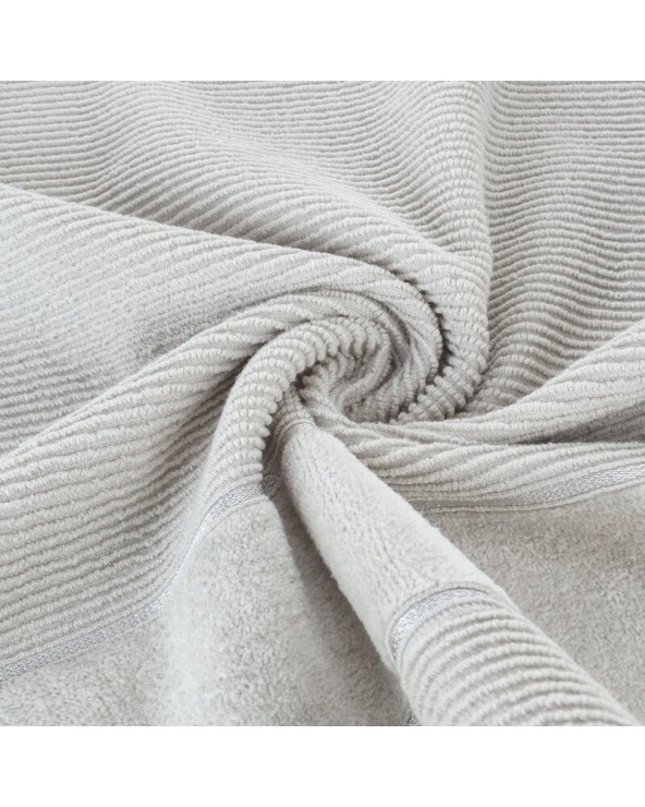 Ręcznik bawełna 70x140 Emma srebrny Eurofirany