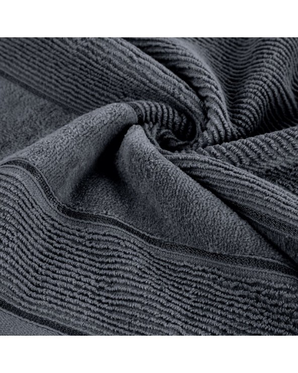 Ręcznik bawełna 50x90 Emma stalowy Eurofirany