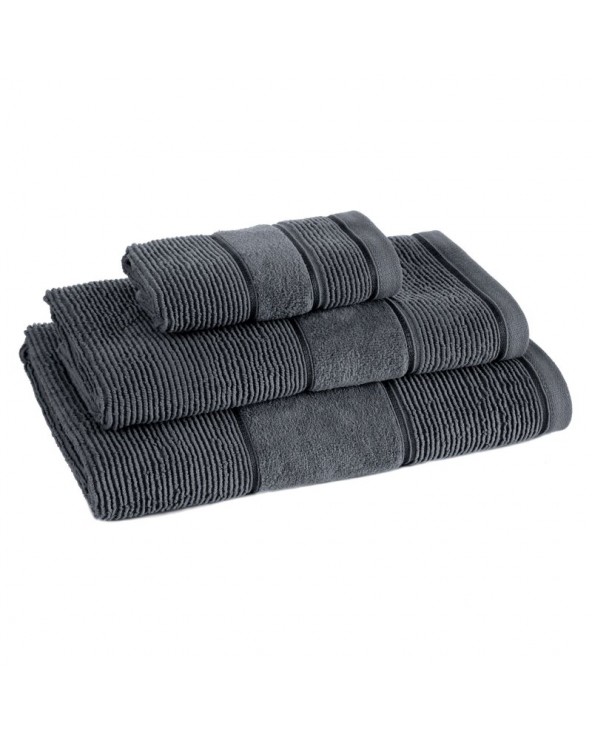 Ręcznik bawełna 50x90 Emma stalowy Eurofirany