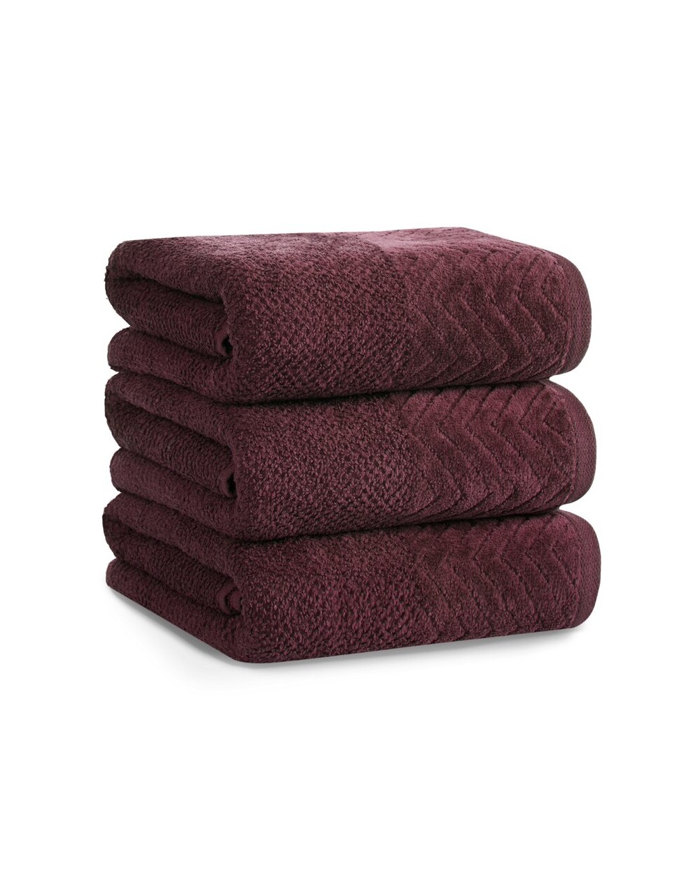 Ręcznik bawełna 70x140 Loren bordowy Eurofirany Ręcznik bawełna 70x140 Loren bordowy Eurofirany