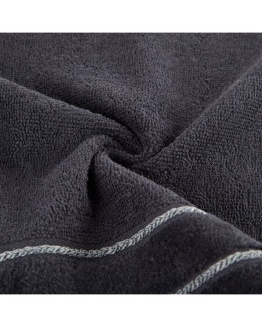 Ręcznik bawełna 70x140 Sibel czarny Eurofirany
