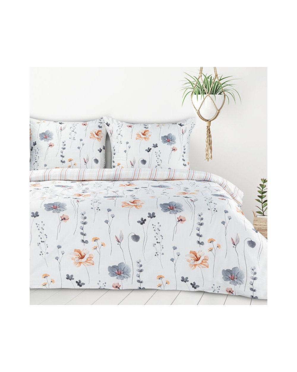 Pościel polycotton 160x200 + 2x70x80 Lea 10 Eurofirany