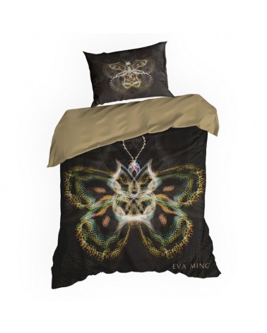 Pościel makosatyna 200x220 + 2x70x80 Eva 11 Eurofirany