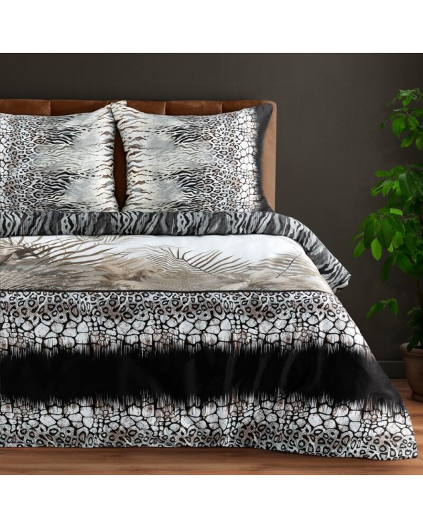 Pościel makosatyna 160x200 + 2x70x80 Eva 17 Eurofirany