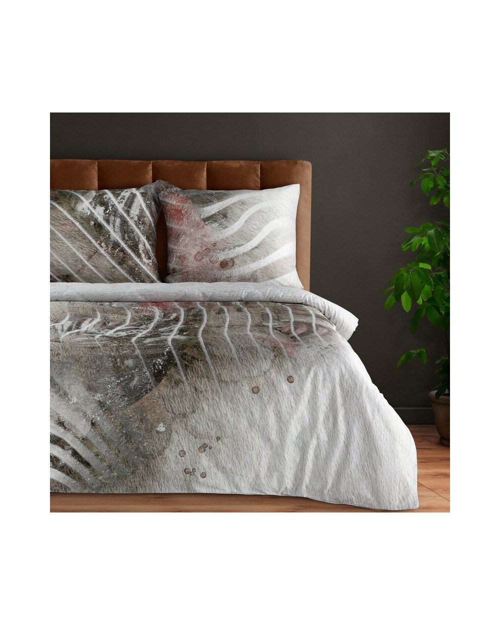 Pościel makosatyna 160x200 + 2x70x80 Eva 19 Eurofirany