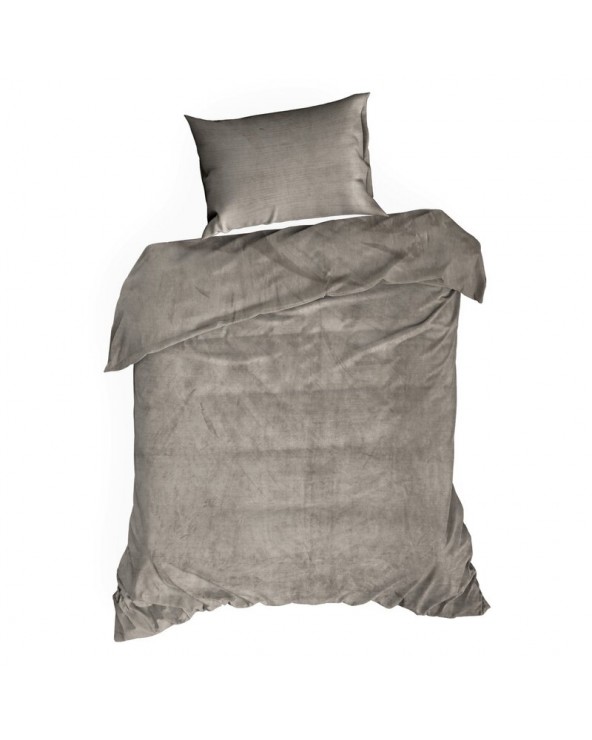 Pościel polarowa 200x220 + 2x70x80 Flano 2 beżowa Eurofirany