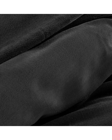 Pościel polarowa 200x220 + 2x70x80 Flano 2 czarna Eurofirany