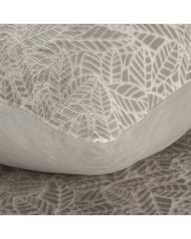 Pościel polarowa 200x220 + 2x70x80 Flano 3 beżowa/biała Eurofirany