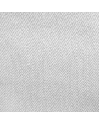 Pościel satyna bawełniana 140x200 + 1x70x80 Lunara biała/stalowa Eurofirany