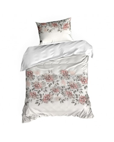 Pościel satyna bawełna 140x200 + 1x70x80 Nika 43 Eurofirany