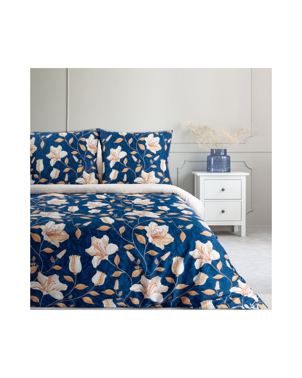 Pościel satyna bawełna 200x220 + 2x70x80 Nika 48 Eurofirany