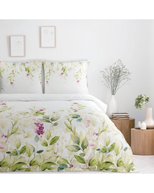 Pościel satyna bawełna 140x200 + 1x70x80 Nika 52 Eurofirany