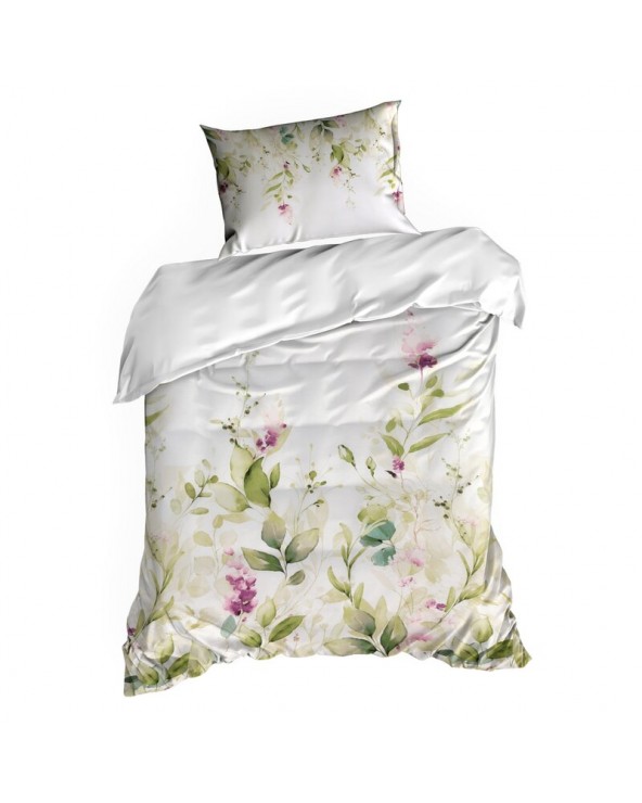 Pościel satyna bawełna 140x200 + 1x70x80 Nika 52 Eurofirany