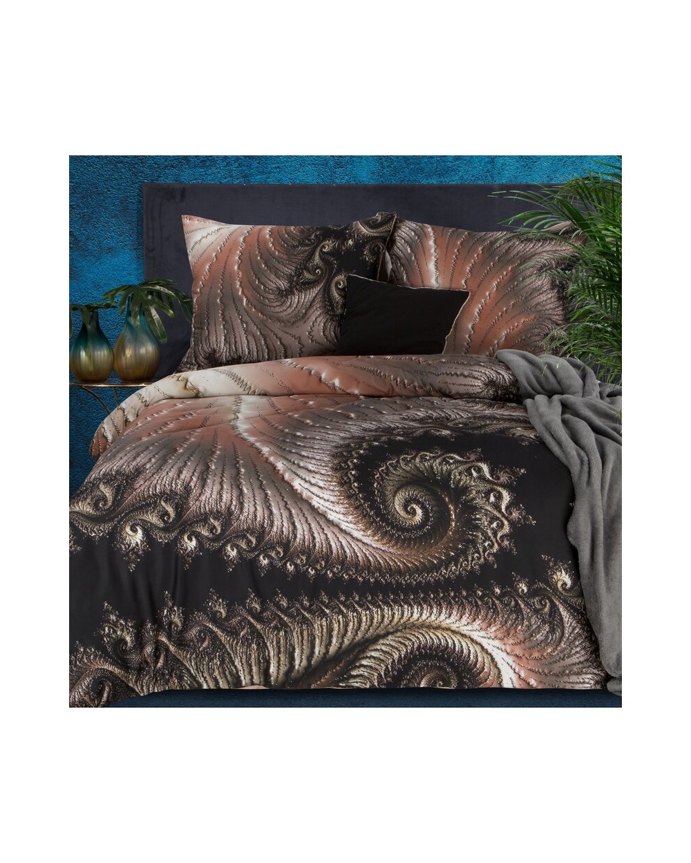 Pościel makosatyna 160x200 + 2x70x80 Reina 18 Eurofirany