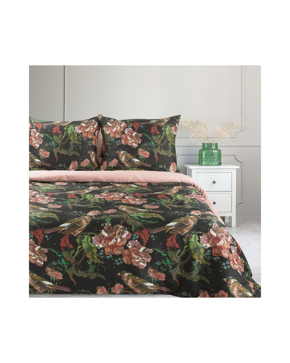 Pościel satyna bawełniana 140x200 + 1x70x80 Spring 21 Eurofirany