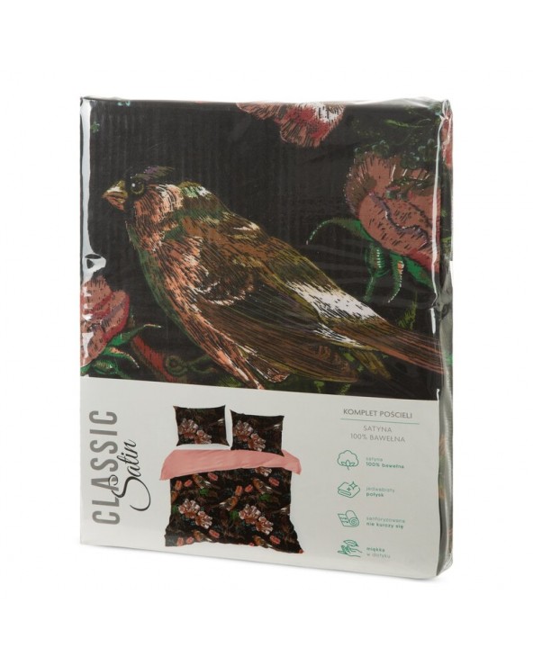 Pościel satyna bawełniana 140x200 + 1x70x80 Spring 21 Eurofirany