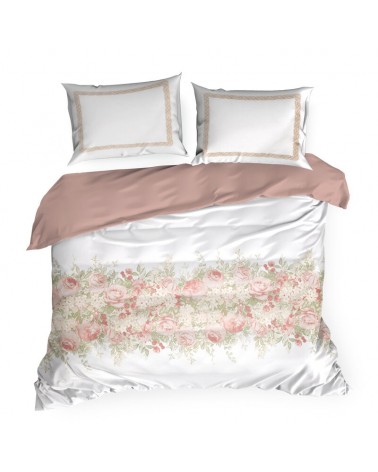 Pościel satyna bawełniana 200x220 + 2x70x80 Spring 25 Eurofirany