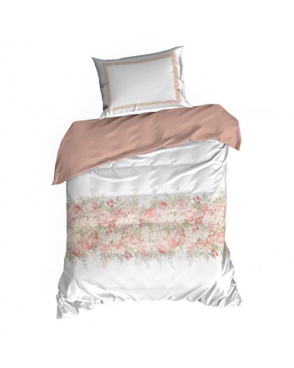 Pościel satyna bawełniana 200x220 + 2x70x80 Spring 25 Eurofirany