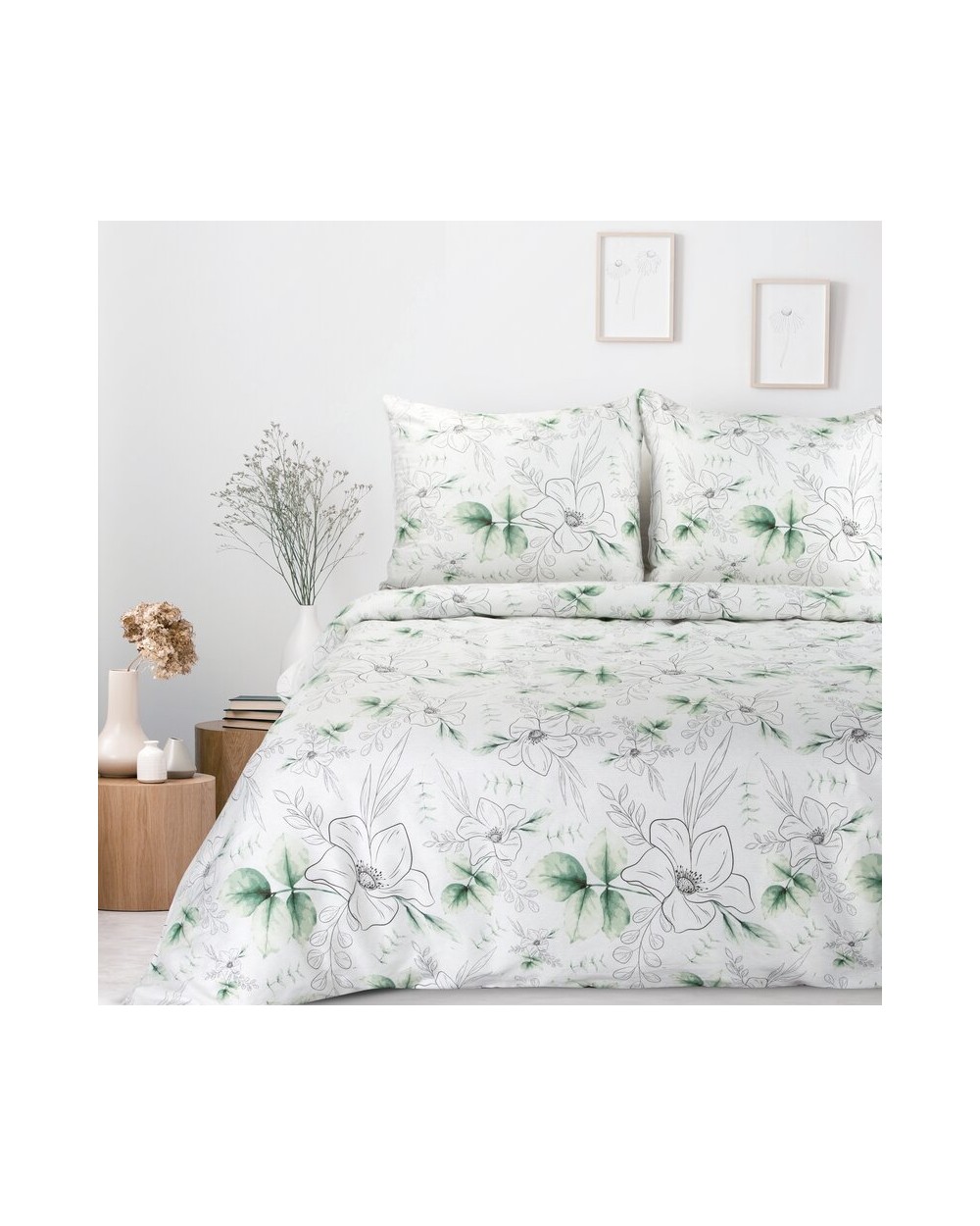 Pościel satyna bawełniana 140x200 + 1x70x80 Spring 28 Eurofirany