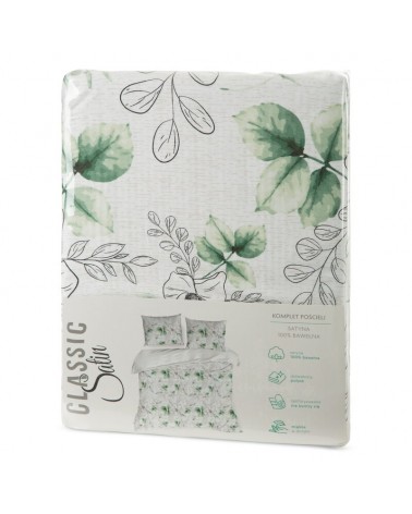 Pościel satyna bawełniana 140x200 + 1x70x80 Spring 28 Eurofirany