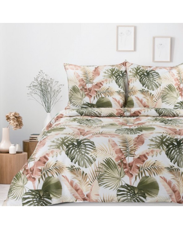 Pościel satyna bawełniana 140x200 + 1x70x80 Spring 29 Eurofirany