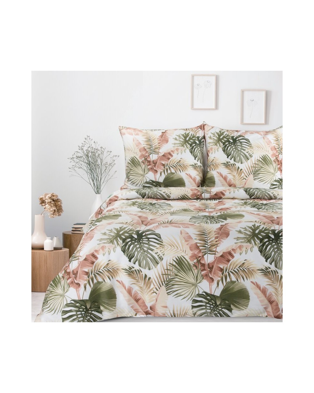 Pościel satyna bawełniana 140x200 + 1x70x80 Spring 29 Eurofirany