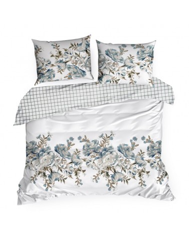 Pościel satyna bawełniana 200x220 + 2x70x80 Spring 40 Eurofirany