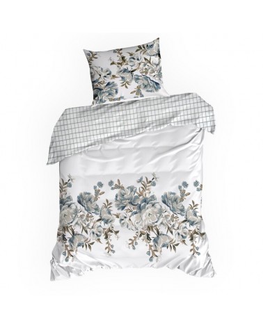 Pościel satyna bawełniana 200x220 + 2x70x80 Spring 40 Eurofirany