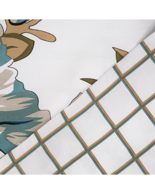 Pościel satyna bawełniana 200x220 + 2x70x80 Spring 40 Eurofirany