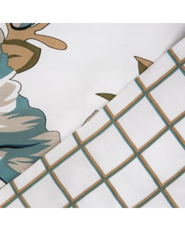 Pościel satyna bawełniana 200x220 + 2x70x80 Spring 40 Eurofirany