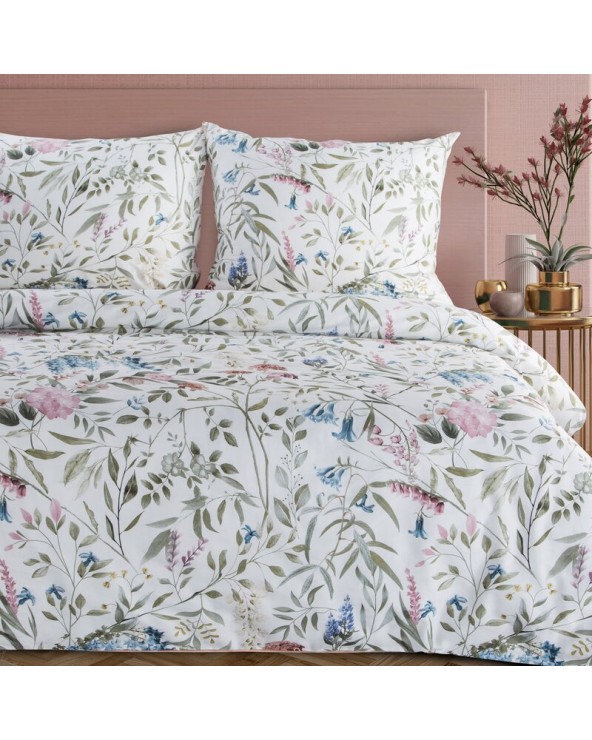 Pościel satyna bawełniana 160x200 + 2x70x80 Spring 51 Eurofirany