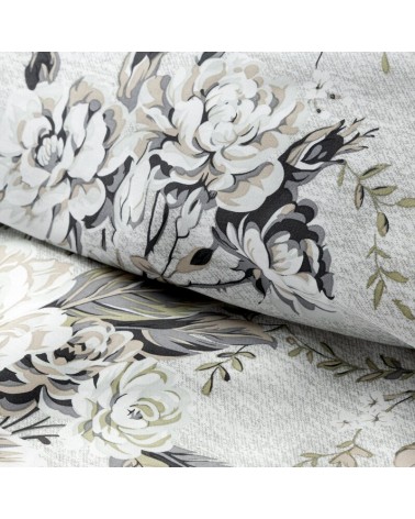 Pościel satyna bawełniana 140x200 + 1x70x80 Spring 62 Eurofirany