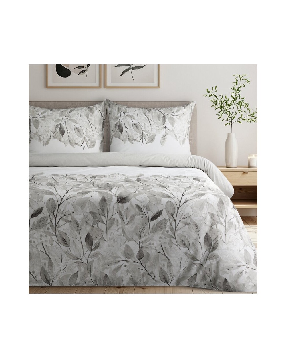 Pościel satyna bawełniana 160x200 + 2x70x80 Spring 63 Eurofirany