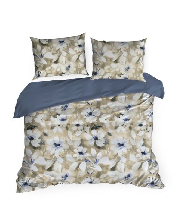 Pościel satyna bawełniana 140x200 + 1x70x80 Spring 66 Eurofirany