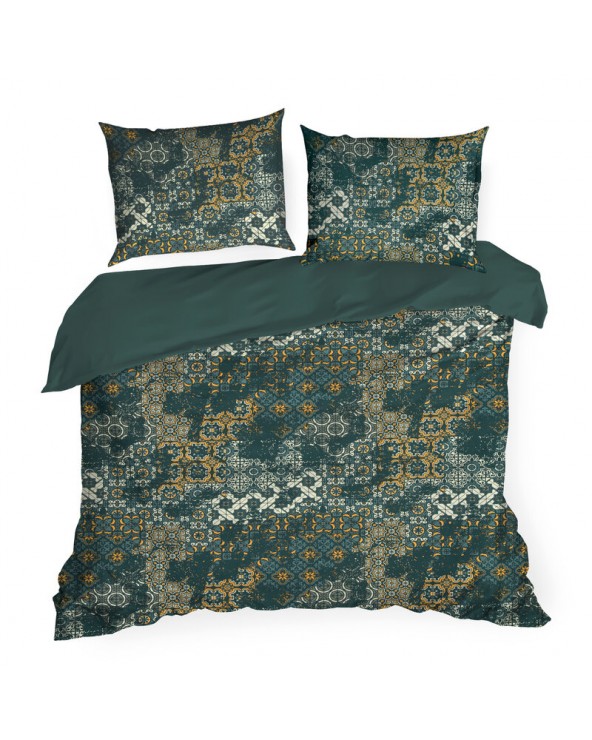 Pościel satyna bawełniana 200x220 + 2x70x80 Spring 69 Eurofirany