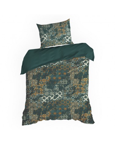 Pościel satyna bawełniana 200x220 + 2x70x80 Spring 69 Eurofirany