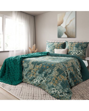 Pościel satyna bawełniana 200x220 + 2x70x80 Spring 69 Eurofirany