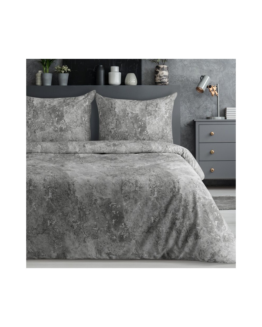 Pościel satyna bawełniana 160x200 + 2x70x80 Spring 71 Eurofirany