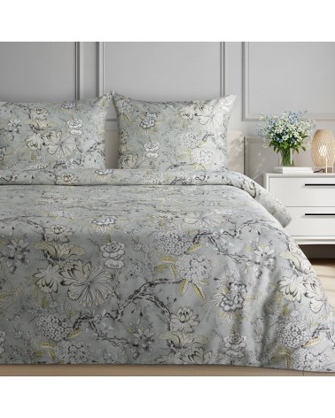 Pościel satyna bawełniana 140x200 + 1x70x80 Spring 72 Eurofirany