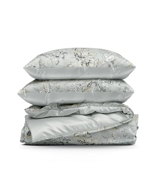 Pościel satyna bawełniana 140x200 + 1x70x80 Spring 72 Eurofirany