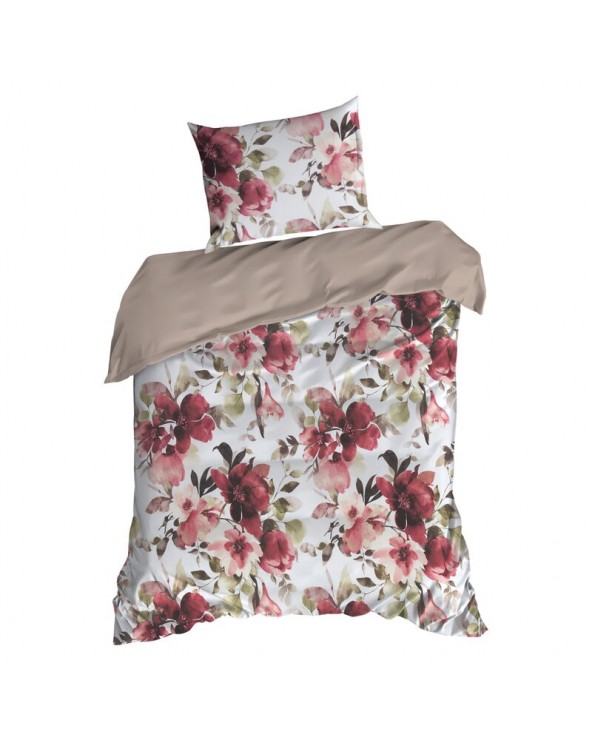 Pościel satyna bawełniana 200x220 + 2x70x80 Spring 74 Eurofirany