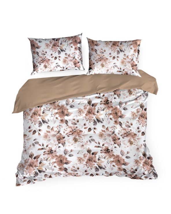 Pościel satyna bawełniana 140x200 + 1x70x80 Spring 76 Eurofirany