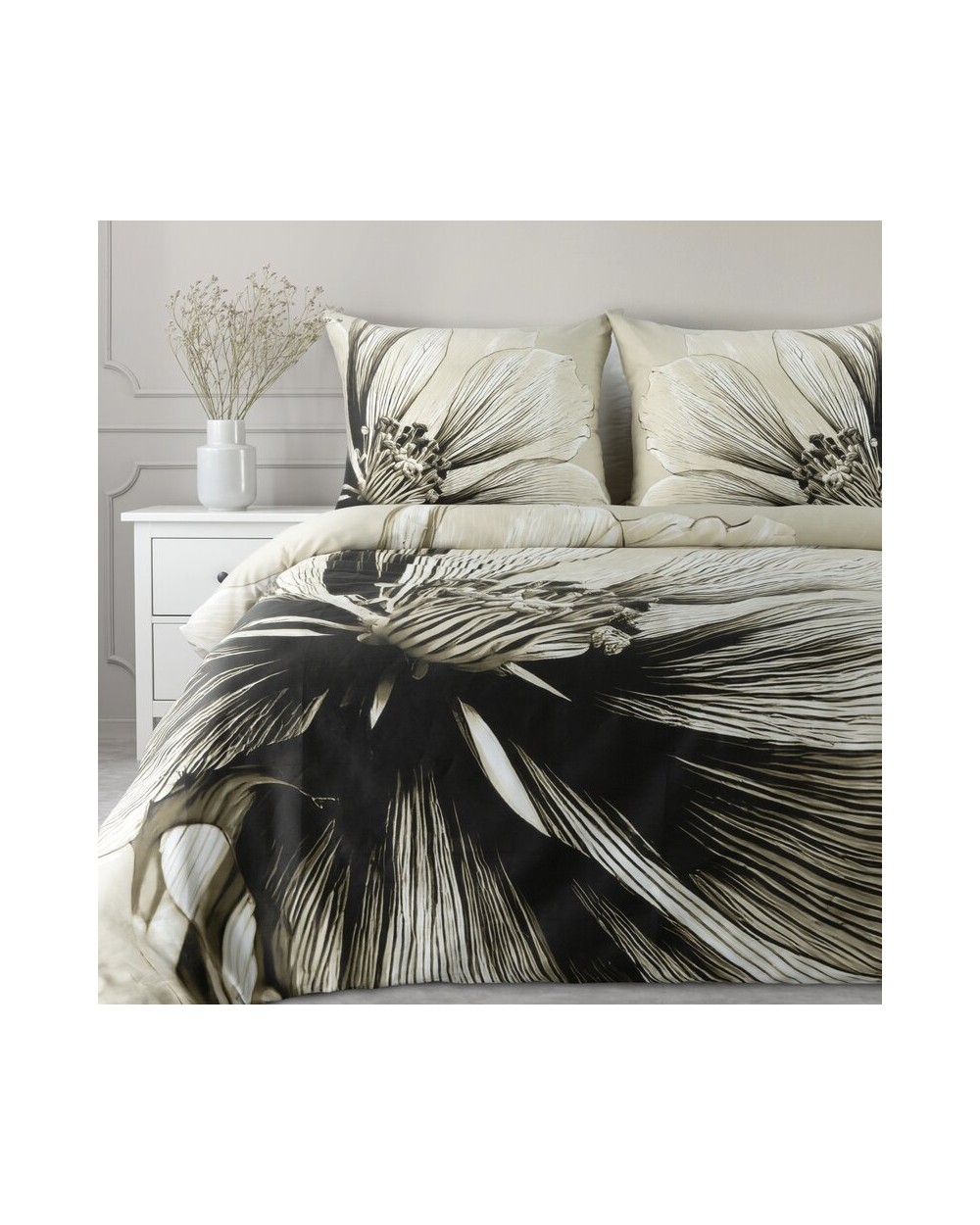 Pościel satyna bawełniana 200x220 + 2x70x80 Spring 78 Eurofirany