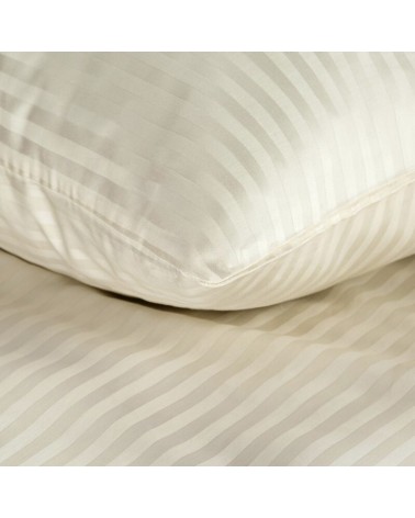 Pościel adamaszek 200x220 + 2x70x80 Vera kremowa Eurofirany