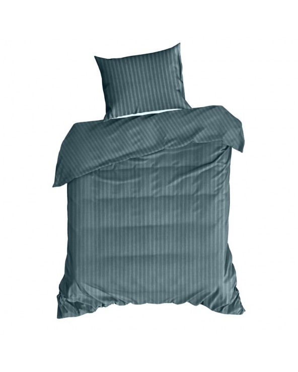 Pościel adamaszek 140x200 + 1x70x80 Vera morska Eurofirany