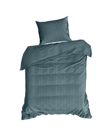 Pościel adamaszek 160x200 + 2x70x80 Vera morska Eurofirany