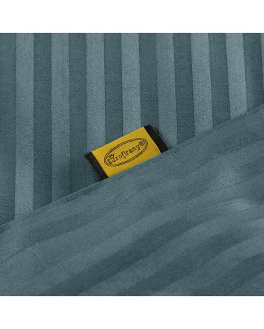 Pościel adamaszek 160x200 + 2x70x80 Vera morska Eurofirany