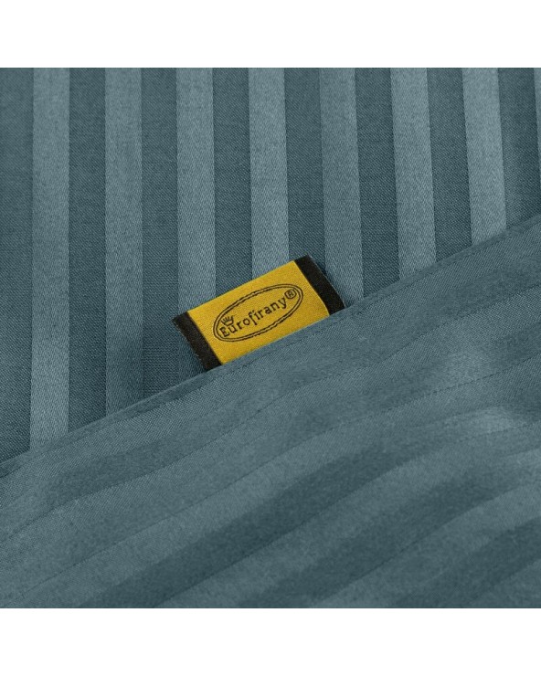 Pościel adamaszek 200x220 + 2x70x80 Vera morska Eurofirany