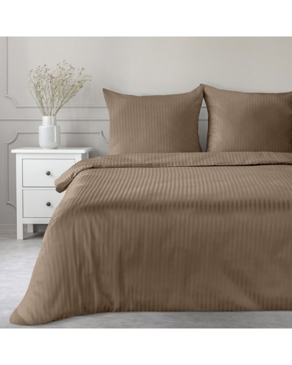 Pościel adamaszek 140x200 + 1x70x80 Vera terracotta Eurofirany