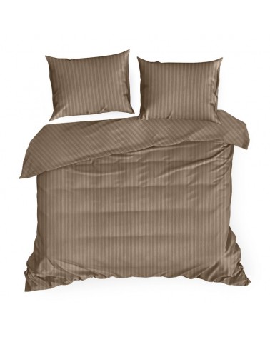 Pościel adamaszek 140x200 + 1x70x80 Vera terracotta Eurofirany